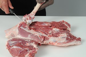 Lamb Spatchcock (leg) Meat Cut Spec Step 4